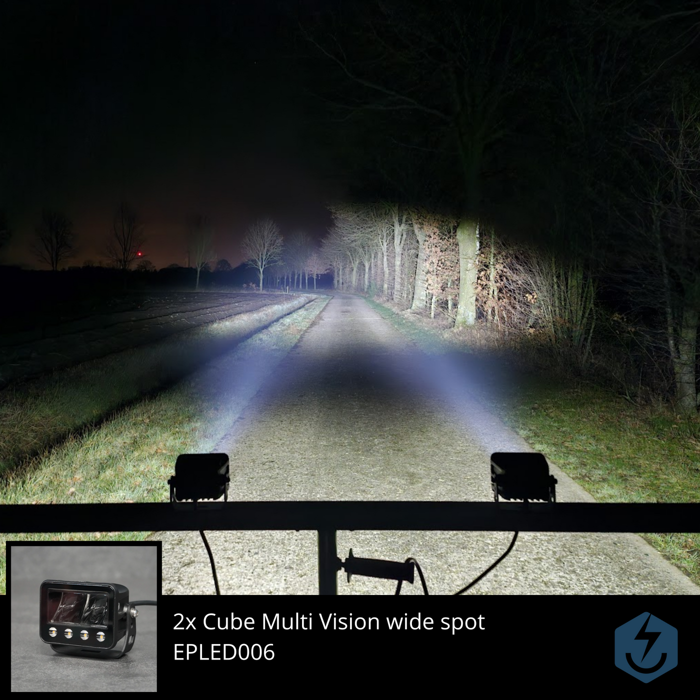 Work Light Cube Multi Vision Wide Spot