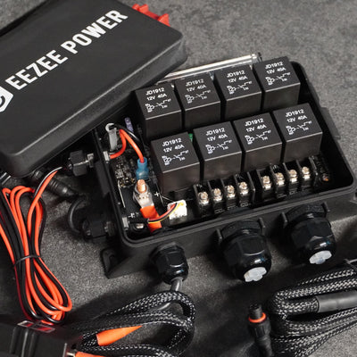 Eezee Power Switch Panel with 8 outputs (universal) - Eezeepower