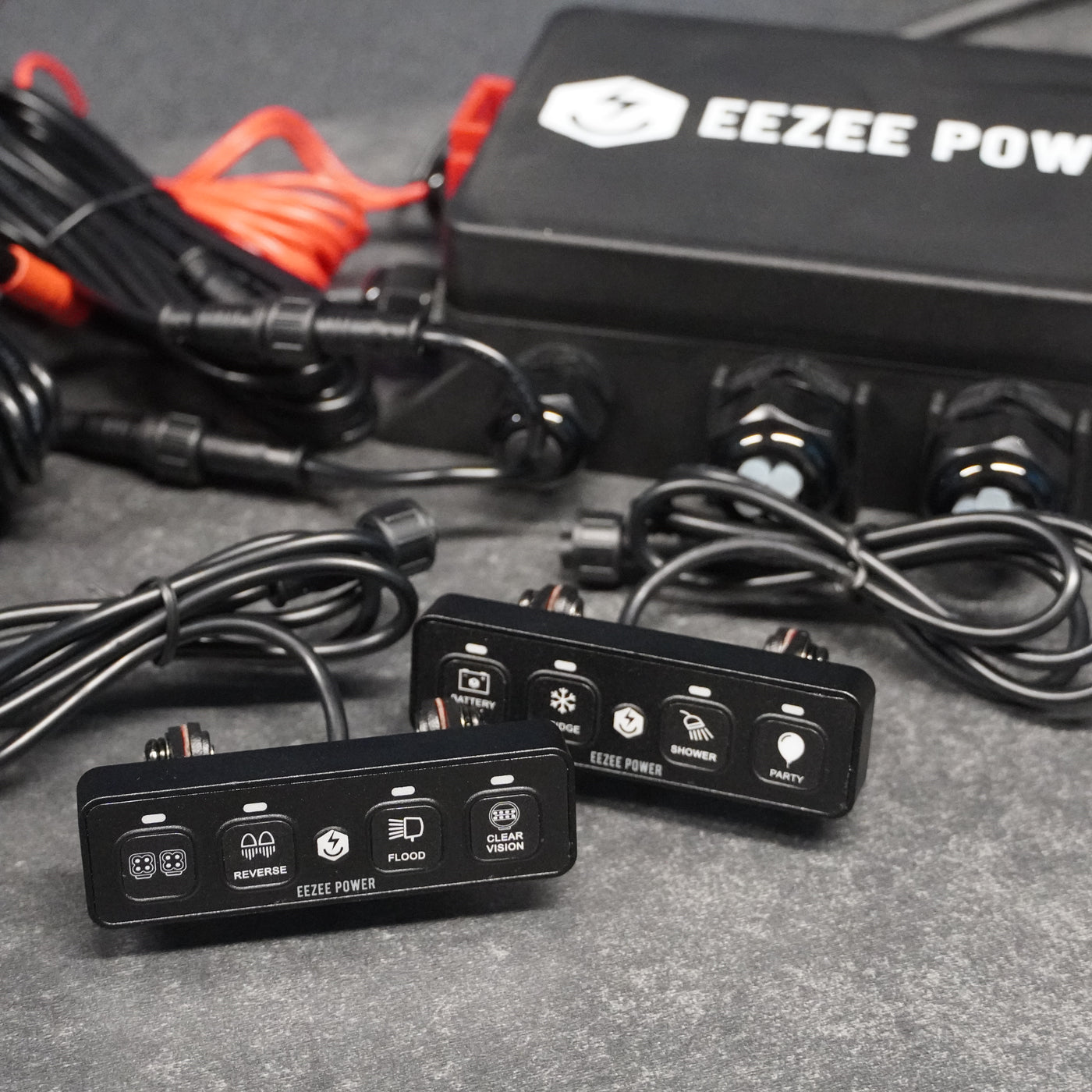 Eezee Power Switch Panel with 2x4 outputs (universal)