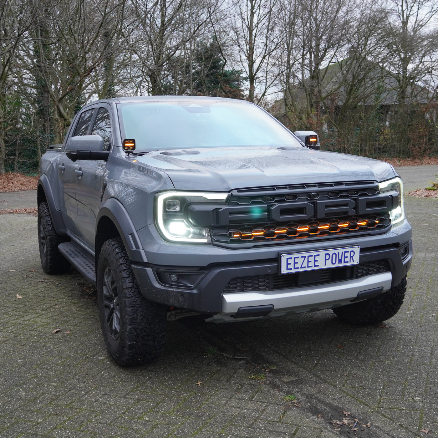 Shadow Vision 40" light bar hidden integration kit Ford Ranger Raptor 2022+