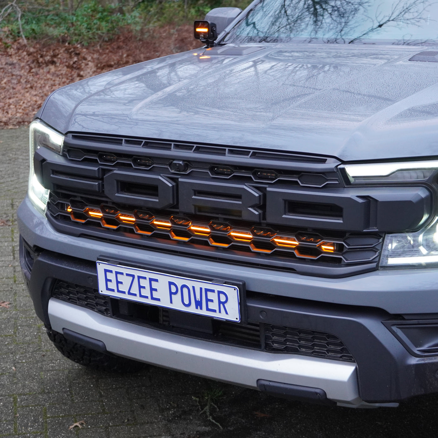 Shadow Vision 40" light bar hidden integration kit Ford Ranger Raptor 2022+
