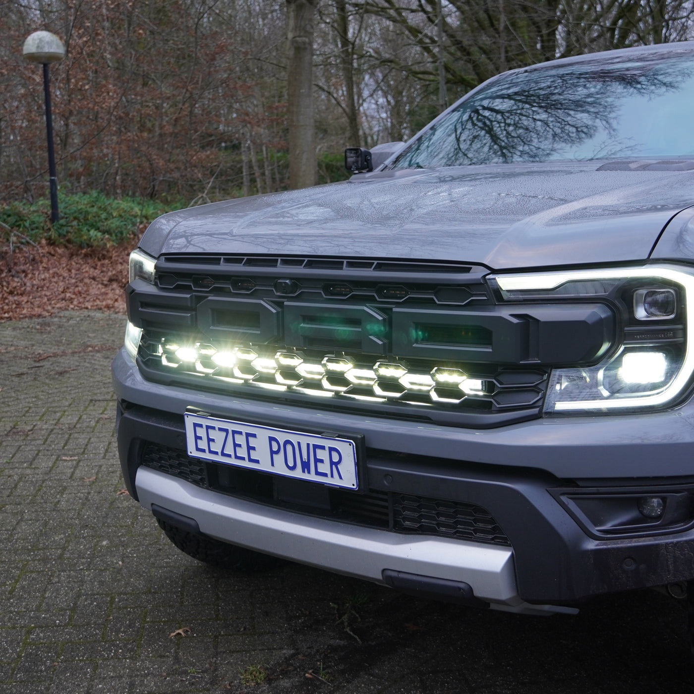 Shadow Vision 40" light bar hidden integration kit Ford Ranger Raptor 2022+