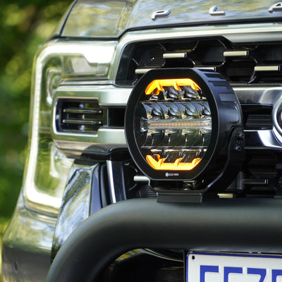 Driving light Shadow Vision round 7" with beacon