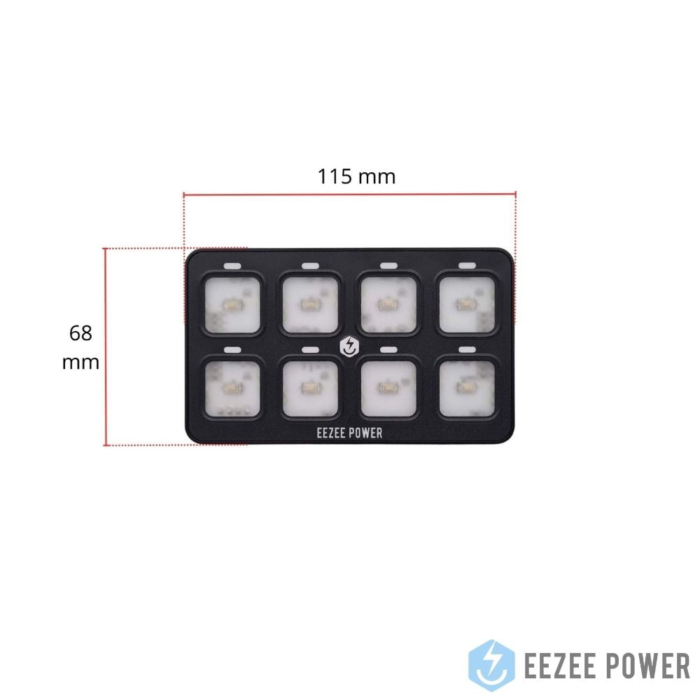 Eezee Power Switch Panel with 8 outputs (universal)