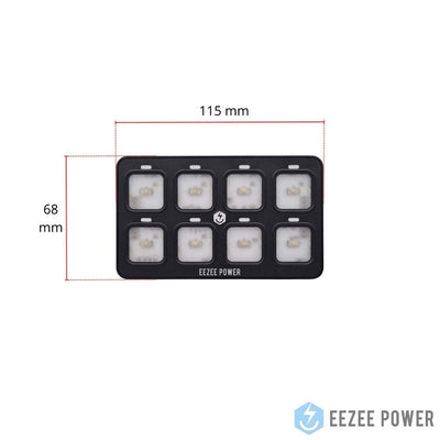 Eezee Power Switch Panel with 8 outputs (universal)